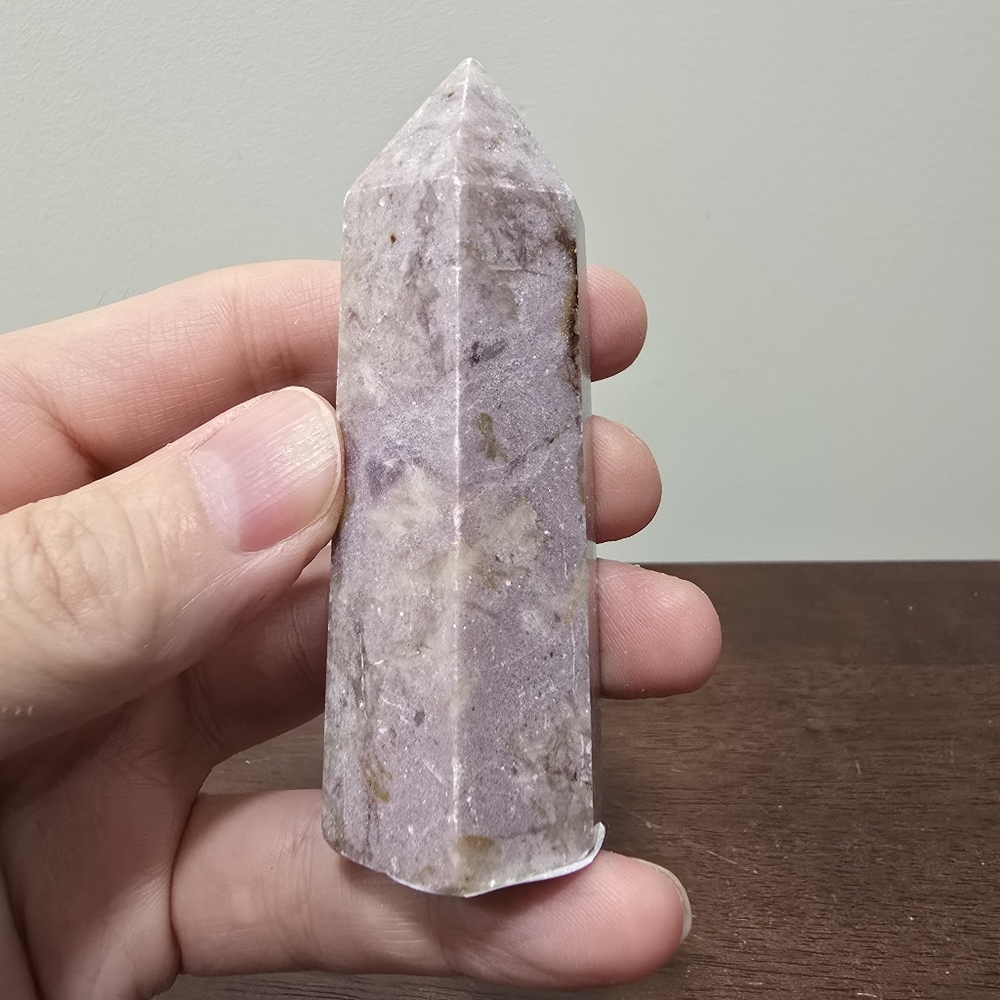 Lavender Lepidolite Crystal Tower